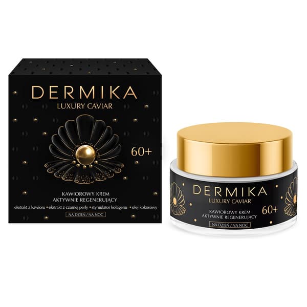 Dermika Luksus Kaviaari 60+ Aktiivisesti uudistava voide, 50ml