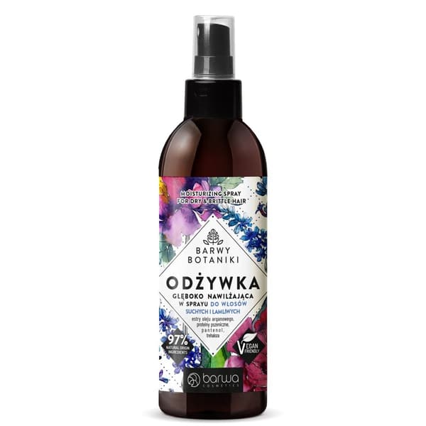 Fuktgivande färgglans Botanisk hårbalsam 250ml