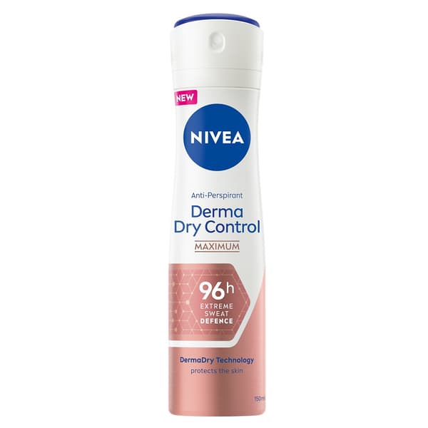 Nivea Derma Dry Control Antiperspirantti 150ml