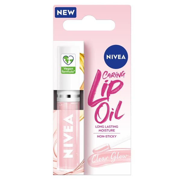 Nivea Plejende Læb Olie Clear Glow, 5.5 ml