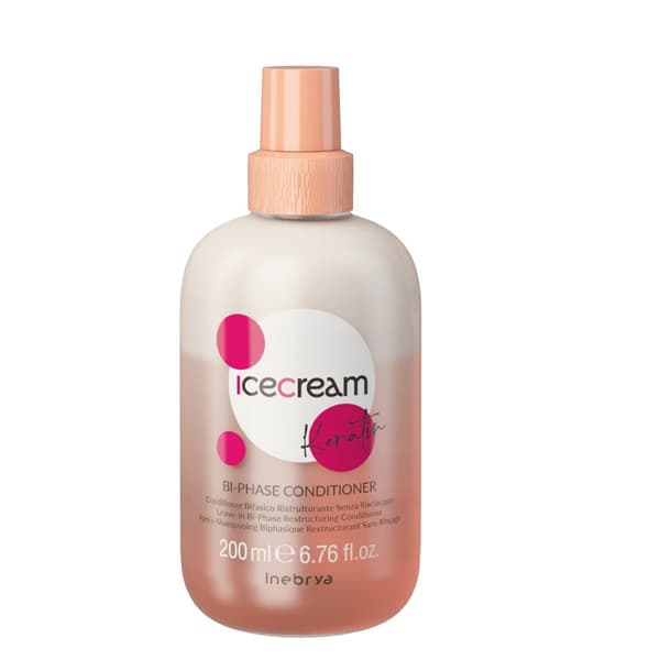 Inebrya Iscreme Keratin Restrukturerende Leave-in Balsam, 200ml
