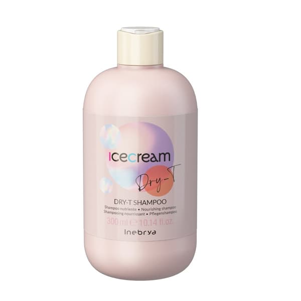 Inebrya Iscreme Dry-T Nærende Shampoo til Hår, 300ml