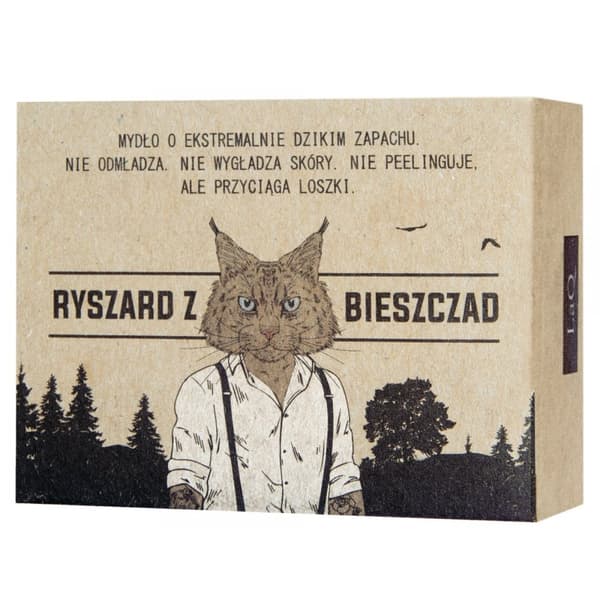 LaQ Ryszard fra Bieszczad Mænds Barbersæbe, 85g
