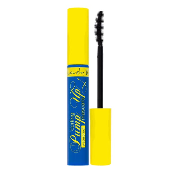 Smuk Pump Op Curling Vandfast Krøllende Mascara Sort, 8g