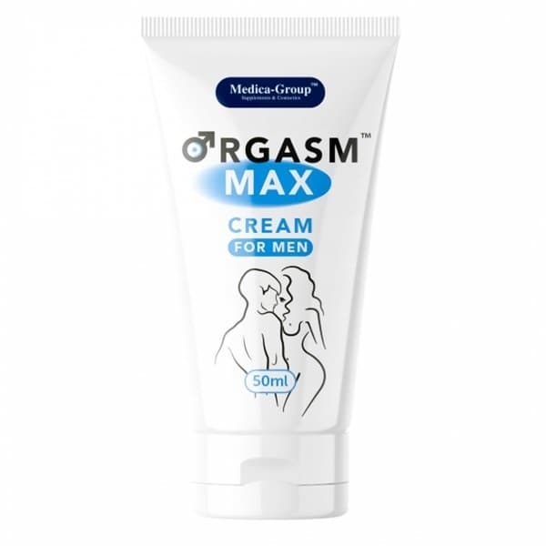 Medica-Group Orgasm Max Cream For Men - 50ml - Styrk din mandighed med denne intime creme til stærk og langvarig erektion. Perkis-karakteristika med n