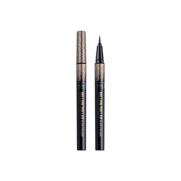 Wibo Miljoona Dollaria Eyeliner Klassinen silmänrajauskynä Musta, 0.8g
