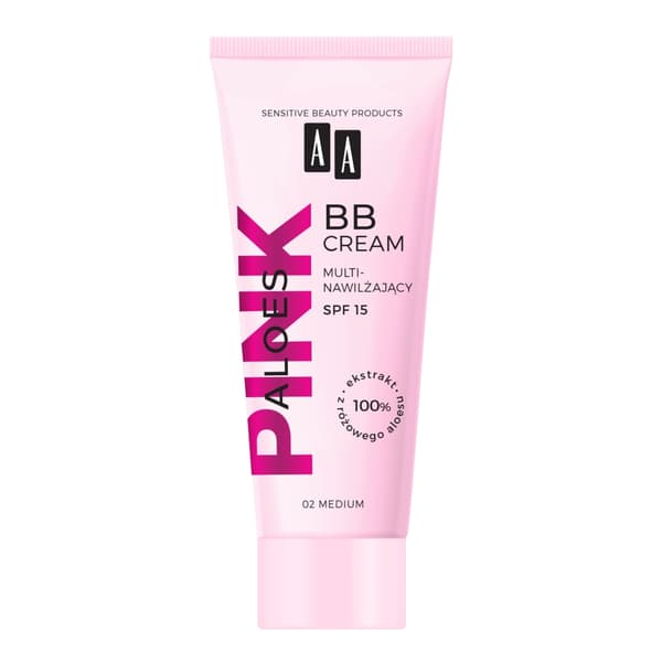 AA Aloe Pink Monitoimikosteusvoide BB 02 Medium, 30ml