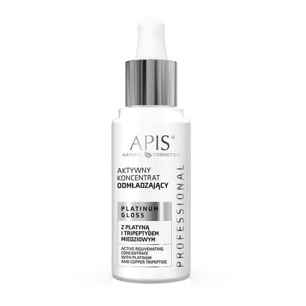 PlatinGlanz Aktiv Anti-Aging Serum med Platinum & Koppar Tripeptid 30ml