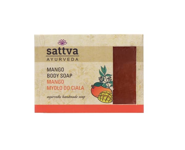 Sattva Kroppesæbe Indisk glycerin sæbe Mango, 125g