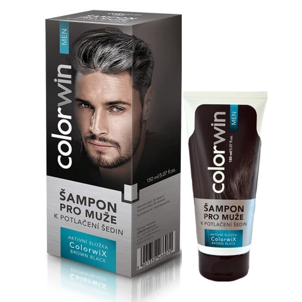 Anti-Aging Hårshampoo til Mænd, Reducerer Gråt Hår, 150ml
