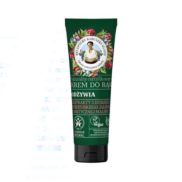 Naturlig håndcreme fra Bania Agafii, nærende, 75ml