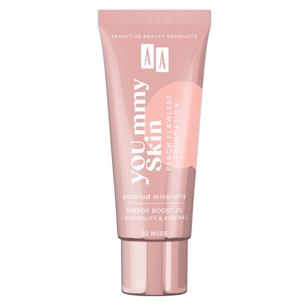 AA YOU.mmy Hud Persika Flawless Foundation Mineralpuder 02 Nude, 30ml