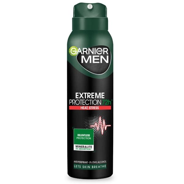 Garnier Men Extreme Protection 72h Deodorantspray, 150ml