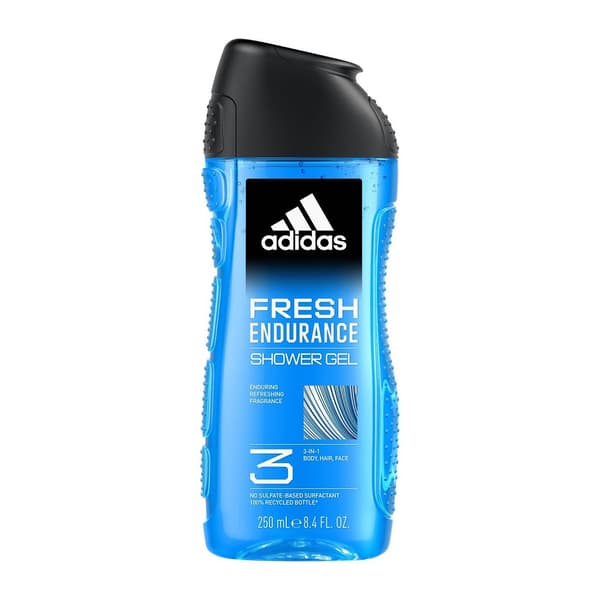 Adidas Frisk Udholdenhed Shower Gel til Mænd, 250ml