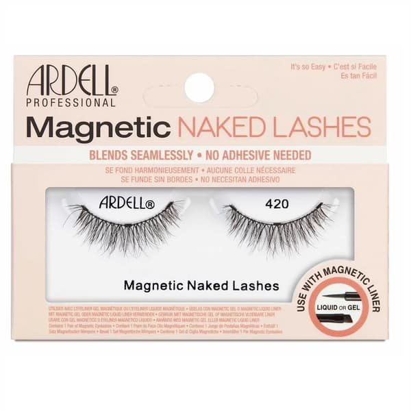 Ardell Magnetiske Naked Vipper Magnetiske Børstede Vipper i Sort Farve 420.