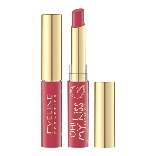 Eveline Cosmetics Oh! My Kiss Läppstift Stift 03 Let’s go Joan!, 1,5 g