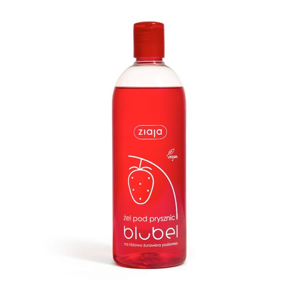 Ziaja Blubel Kylpysuihkugeeli Karpalo ja Metsämansikka, 500 ml