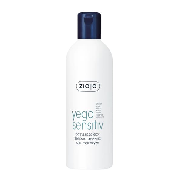 Ziaja Yego Herkkä Suihkugeeli Miehille, 300 ml