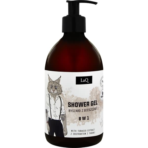 LaQ Ryś Brusegel 8-i-1 med Tobaksekstrakt, 500 ml