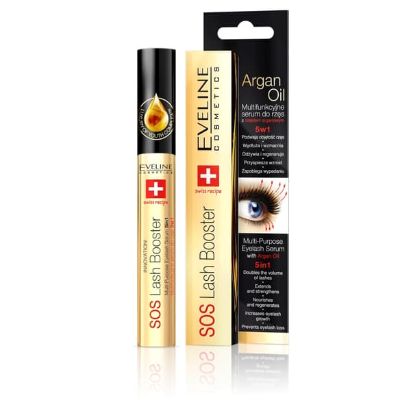 Eveline Cosmetics SOS Ögonfransserum Boost 5-i-1, 10 ml
