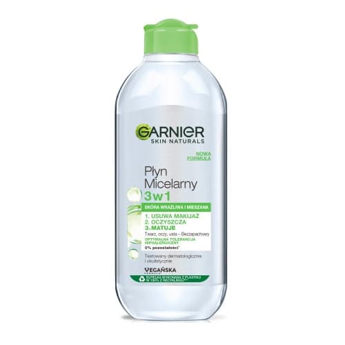 Garnier Micellär Vatten för Normal till Kombinerad Hud, 400 ml