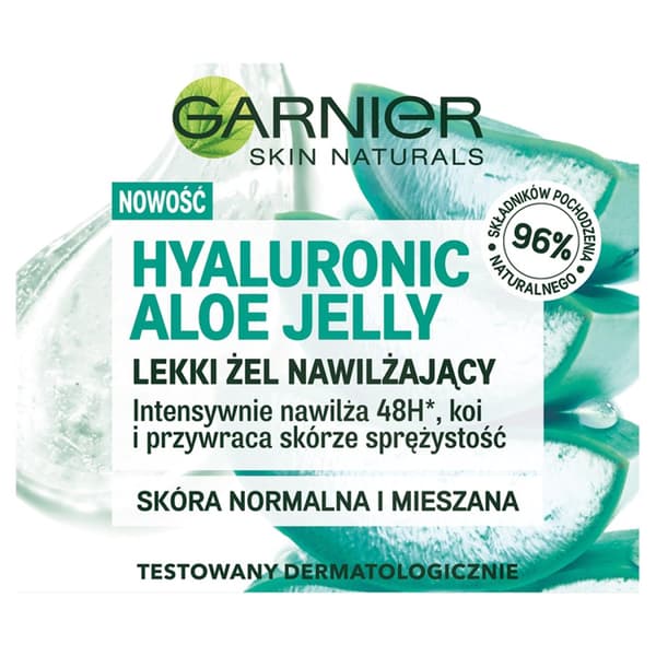 Garnier Lätt Fuktgivande Aloe Vera Gel, 50 ml