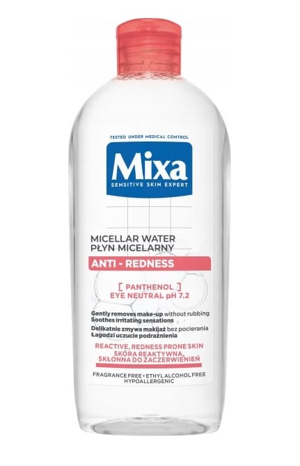 Mixa Ekspert til Følsom Hud Micellar Vand, 400 ml