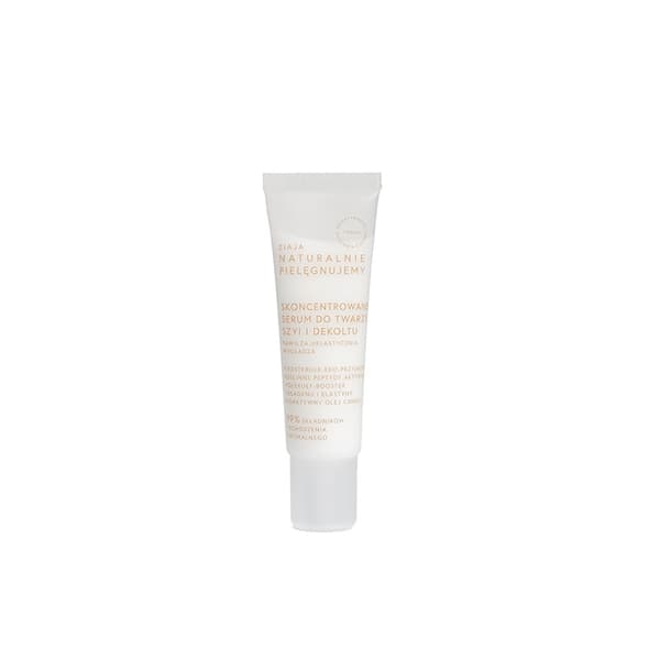 Ziaja Luonnollinen Kasvoseerumi Tiivistetty Kasvoille, Kaulalle ja Dekolteelle, 30 ml
