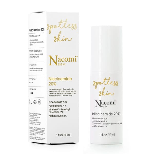 Nacomi Avanceret Niacinamid 20% Serum mod pigmentering, 30 ml