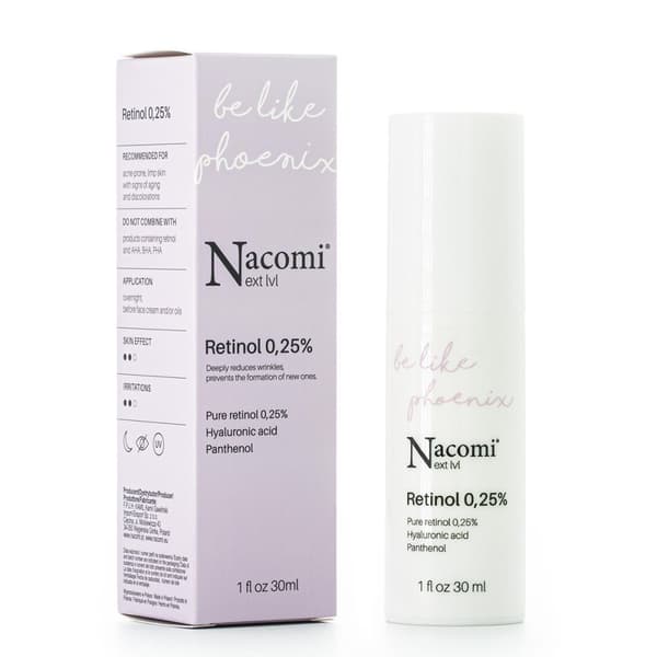 Nacomi Next Level Retinol Serum 0,25%, 30 ml