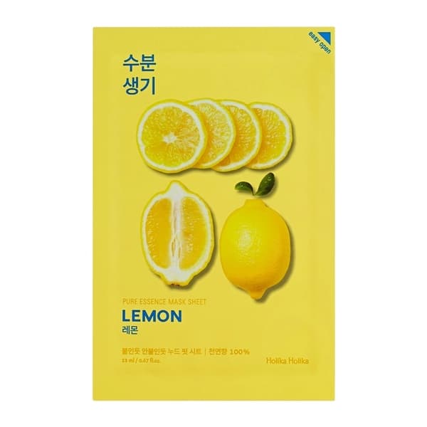 Holika Holika Pure Essence Citrus Ansiktsmask i Arkmask Format, 20 ml