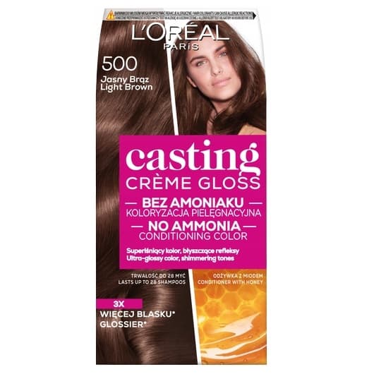 L'oreal Casting Hårfarve 500 Lys Brun