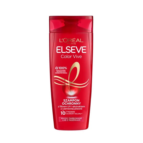 L'Oreal Paris Elseve Värjättyjen hiusten shampoo, 400 ml