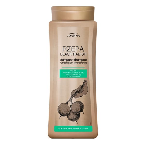 Joanna Rzepa Shampoo Rasvoittuville Hiuksille, 400 ml