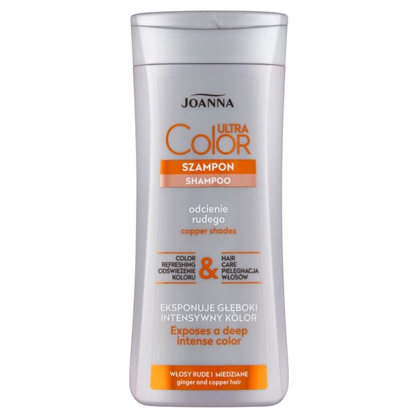 Joanna Shampoo til Rødt Kobberfarvet Hår, 200 ml