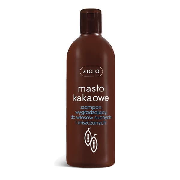 Ziaja Kaakaovoi Sileyttävä Shampoo Kuiville/Vaurioituneille Hiuksille, 400 ml