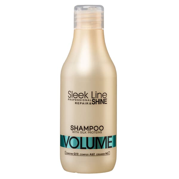 Stapiz Sleek Line Schampo med Silke för Volym, 300 ml