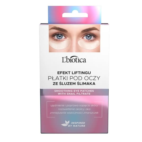 L'biotica silmänympäryslaput nuorentava etanalimalla, 3 paria