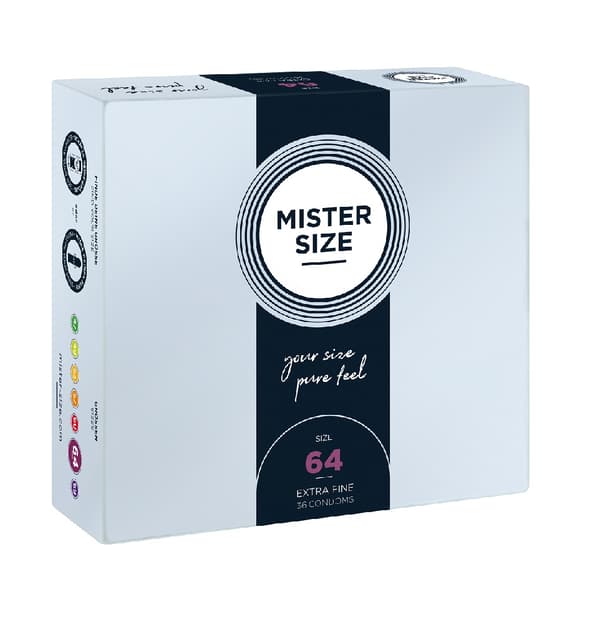 Mister Size Kondomer 64 mm, 36 stk