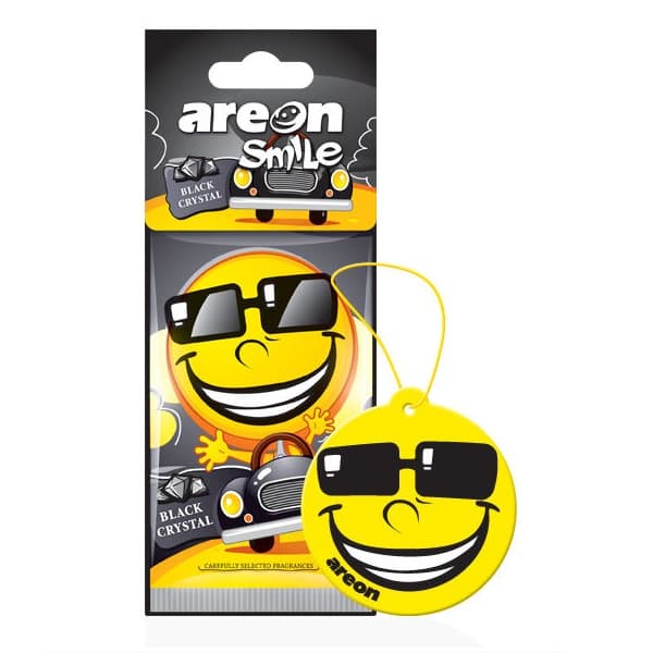 Areon Hymy Auton Ilmanraikastin Black Crystal, 1 kpl