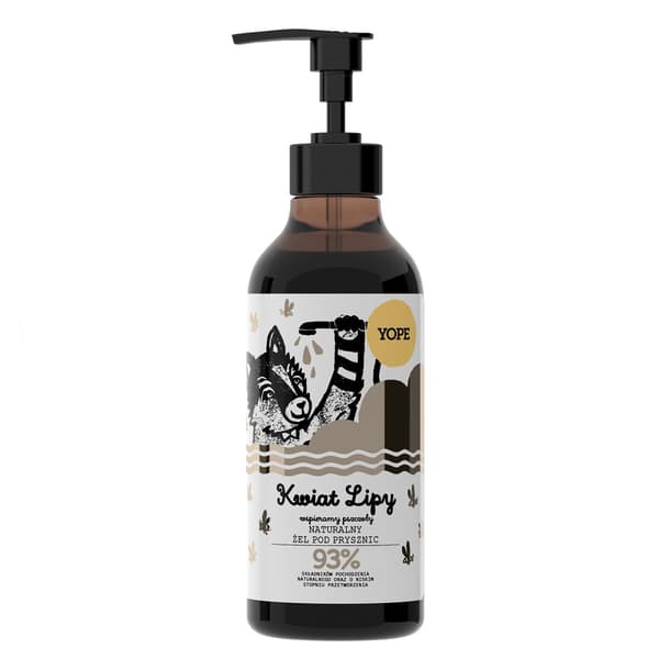 Yope Naturlig Brusegel Lindeblomst, 400 ml