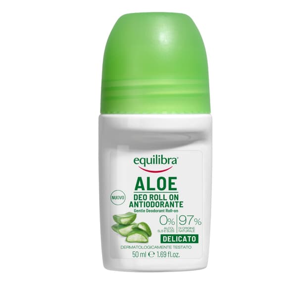 Equilibra Aloe Vera Roll-On Deodorantti, 50 ml