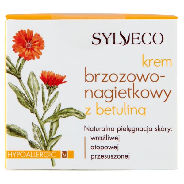 Sylveco Björk- och Ringblomskräm med Betulin för Atopisk Hud, 50 ml