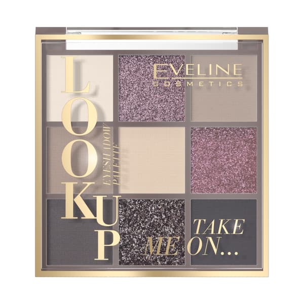 Eveline Cosmetics Look Up 9-luomiväripaletti Take Me On, 10,8 g
