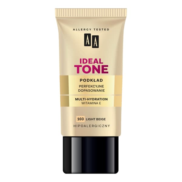 Oceanic AA Make Up Ideal Ton Foundation perfekt anpassning 103 ljus beige, 30 ml