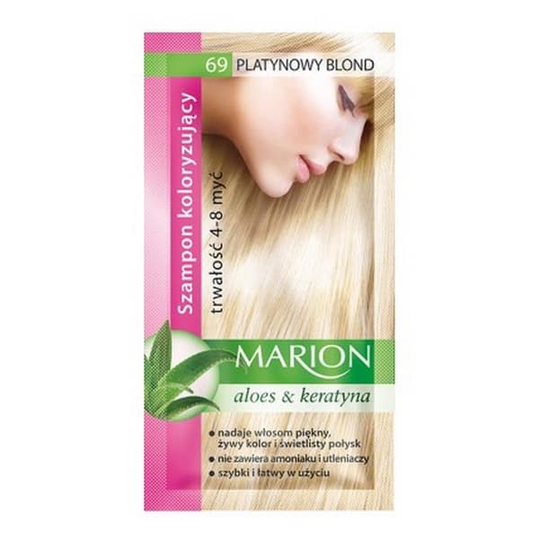 Marion Färgschampo 69 Platina Blond, 40 ml
