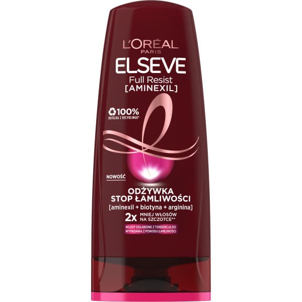 L'Oreal Paris Elseve Hårbalsam Arginin Resist, 200 ml