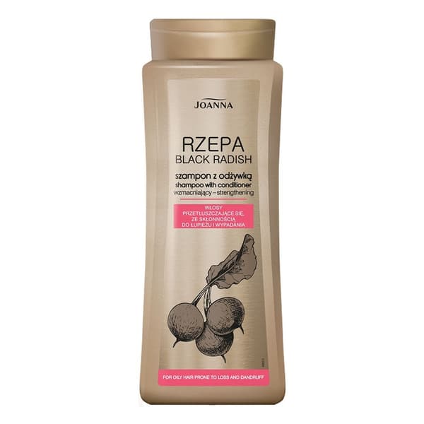 Joanna Shampoo med Balsam Rødfod Horsetail, 400 ml