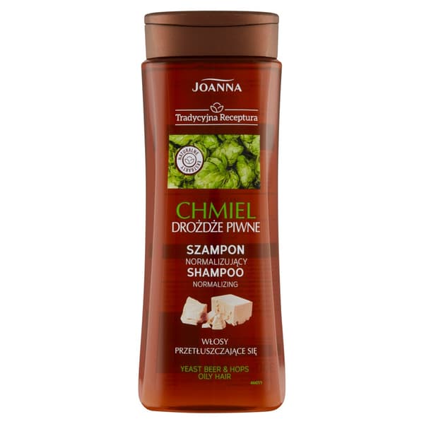 Joanna Shampoo til Hår Humle og Ølgær, 300 ml