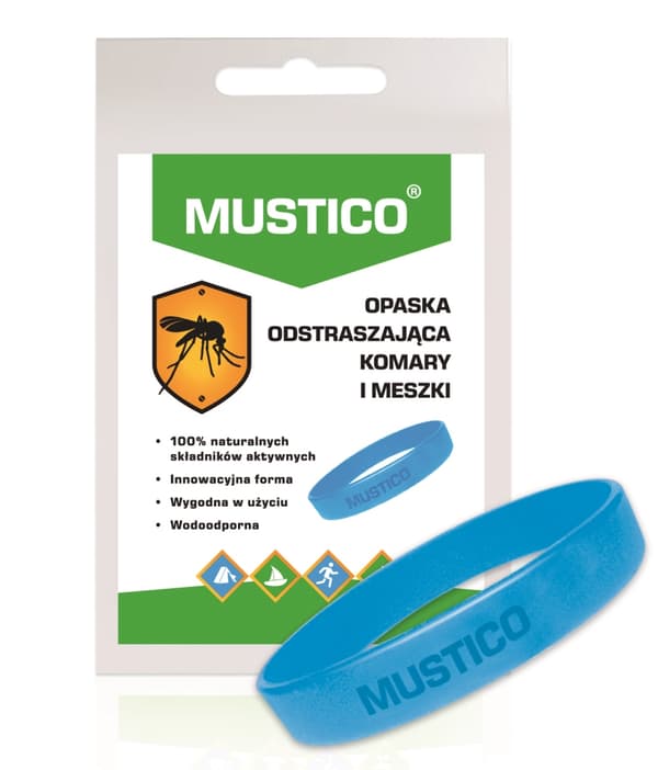 Mustico Mosquito and Midge Repellent Band, 1 stykke